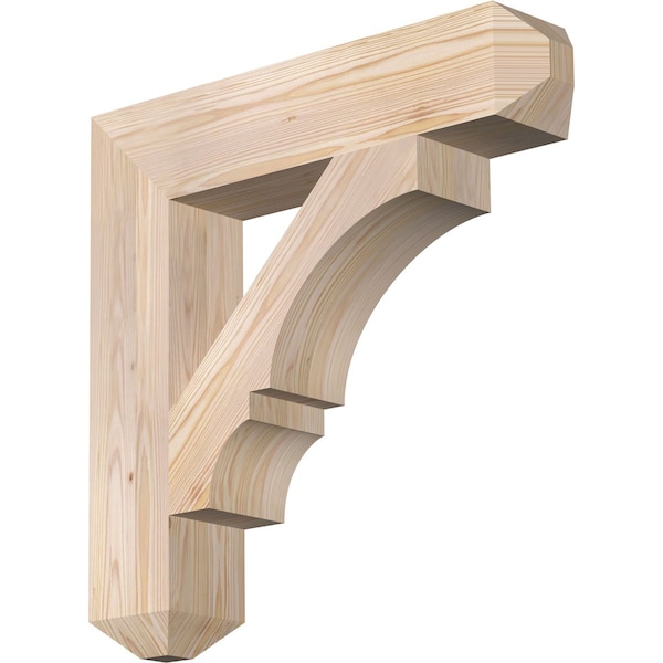 Ekena Millwork Balboa Craftsman Smooth Bracket, Douglas Fir, 5 1/2"W x 28"D x 28"H BKT06X28X28BOA04SDF - main